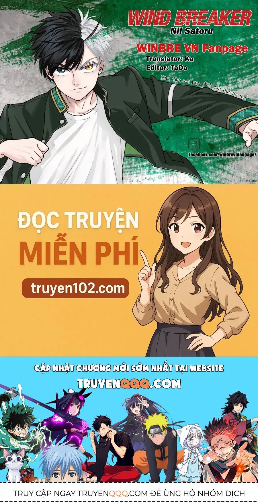 Wind Breaker (Nii Satoru) Chap 210 - Next Chap 211