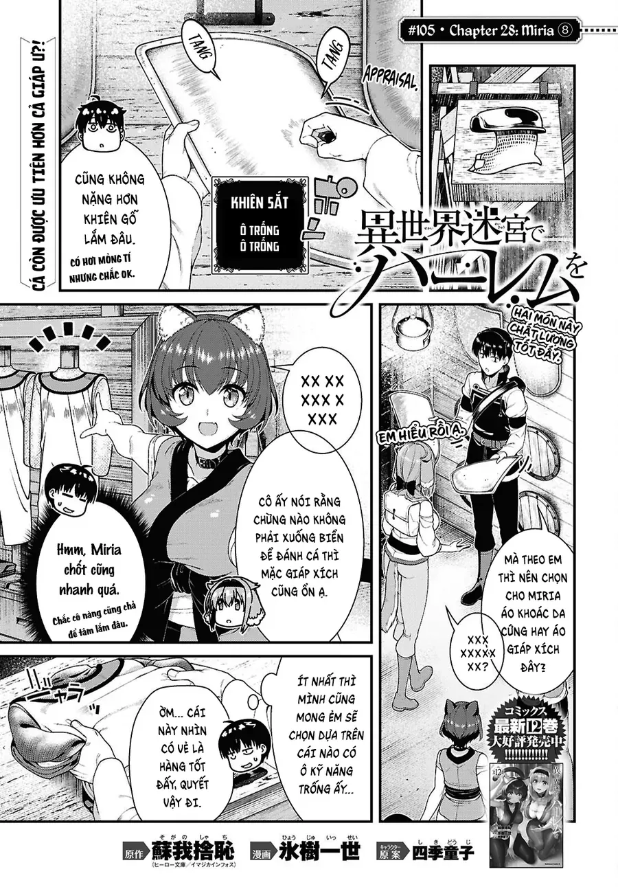 Thiết Lập Dàn Harem Tại Thế Giới Khác Chap 105 - Next Chap 106