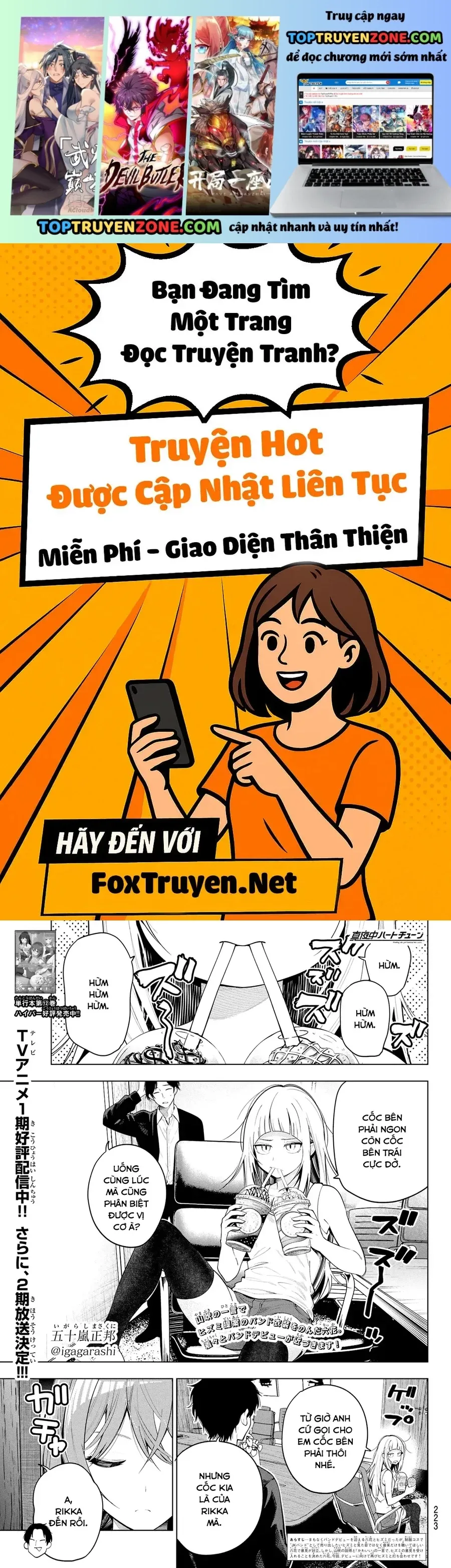 Mayonaka Heart Tune Chap 113 - Next Chap 114