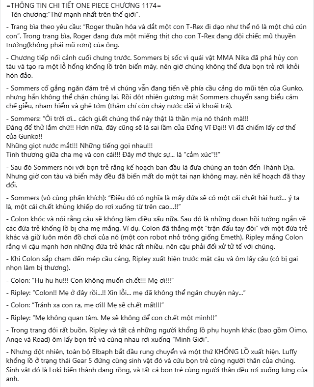 One Piece Chap 1174 - Next Chap 1175