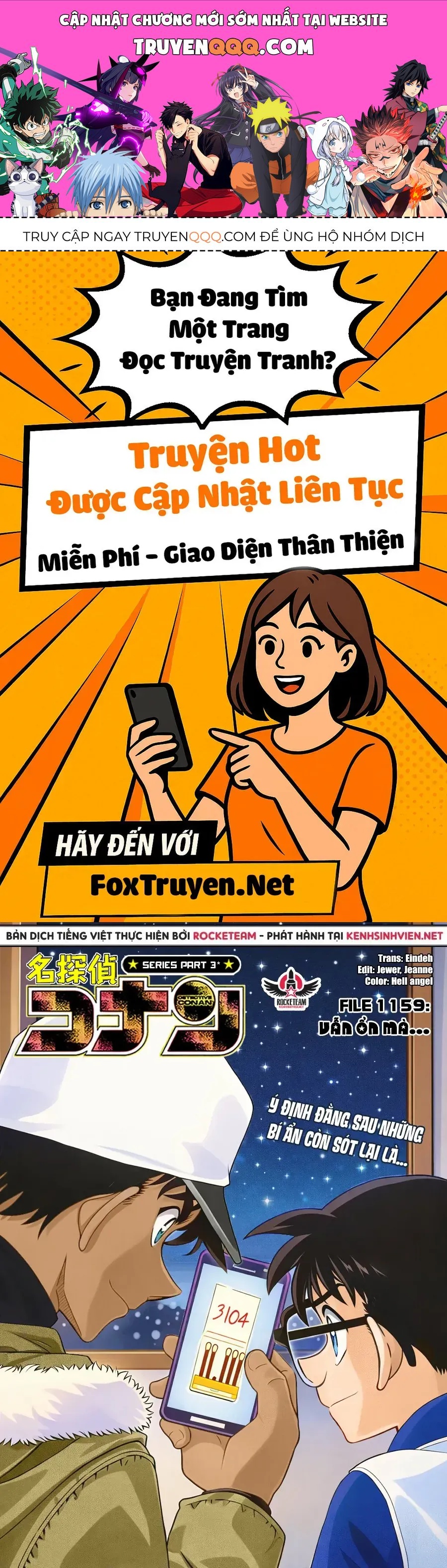 Thám Tử Conan Chap 1159 - Next Chap 1160