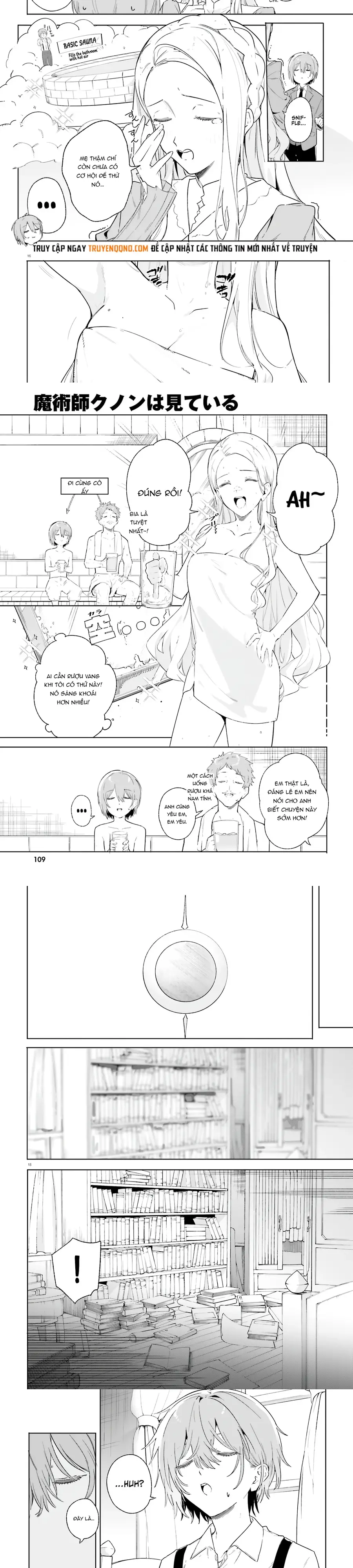 Majutsushi Kunon Wa Miete Iru Chap 12 - Next Chap 13