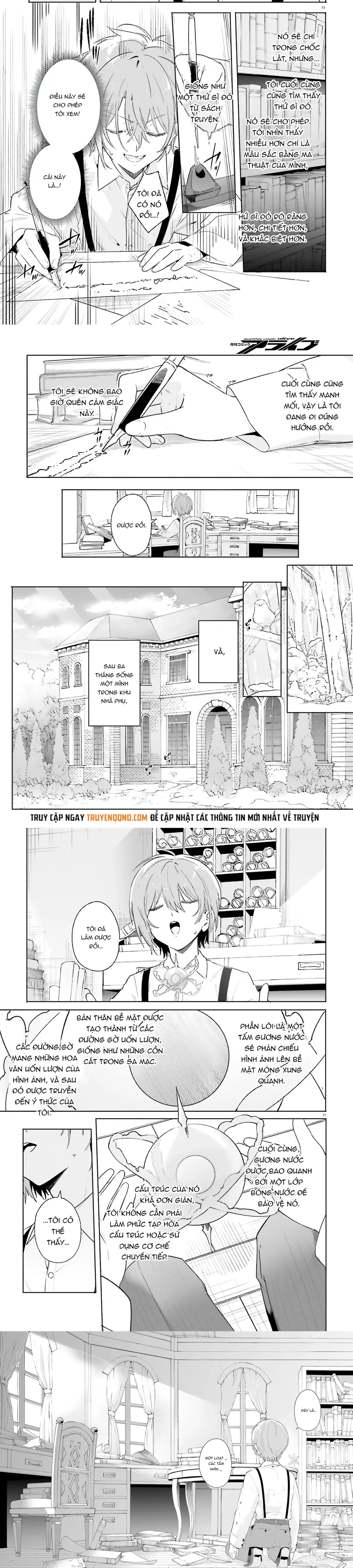Majutsushi Kunon Wa Miete Iru Chap 12 - Next Chap 13