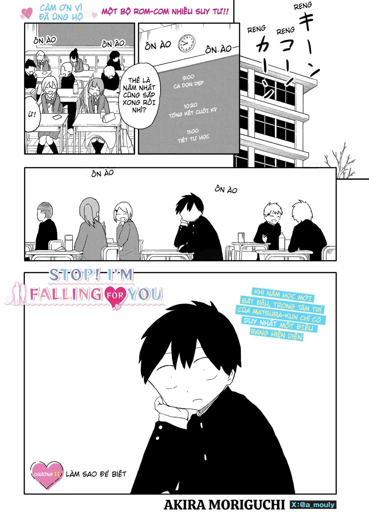 Dừng Lại Đi! Không Mình Đổ Cậu Mất !!! Chap 11 - Next Chap 12