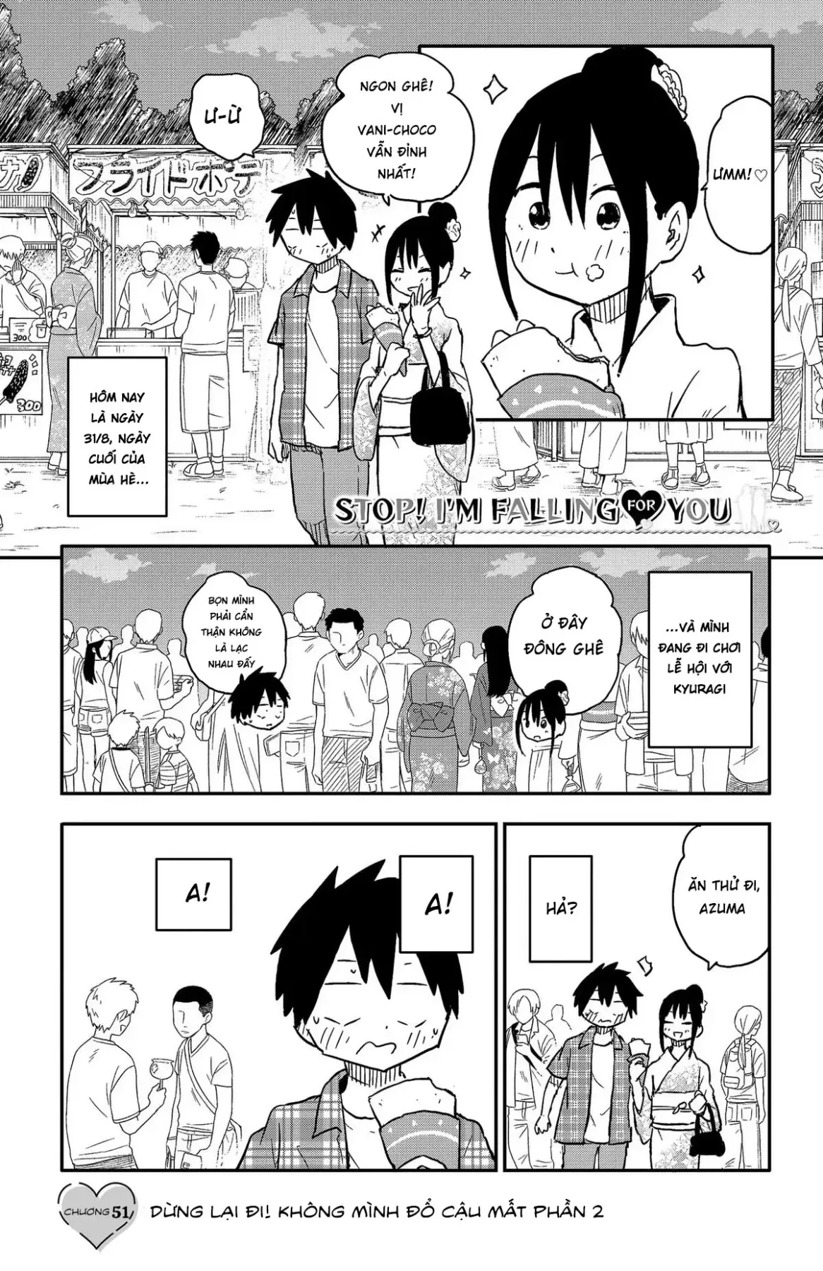 Dừng Lại Đi! Không Mình Đổ Cậu Mất !!! Chap 51 - Next Chap 52