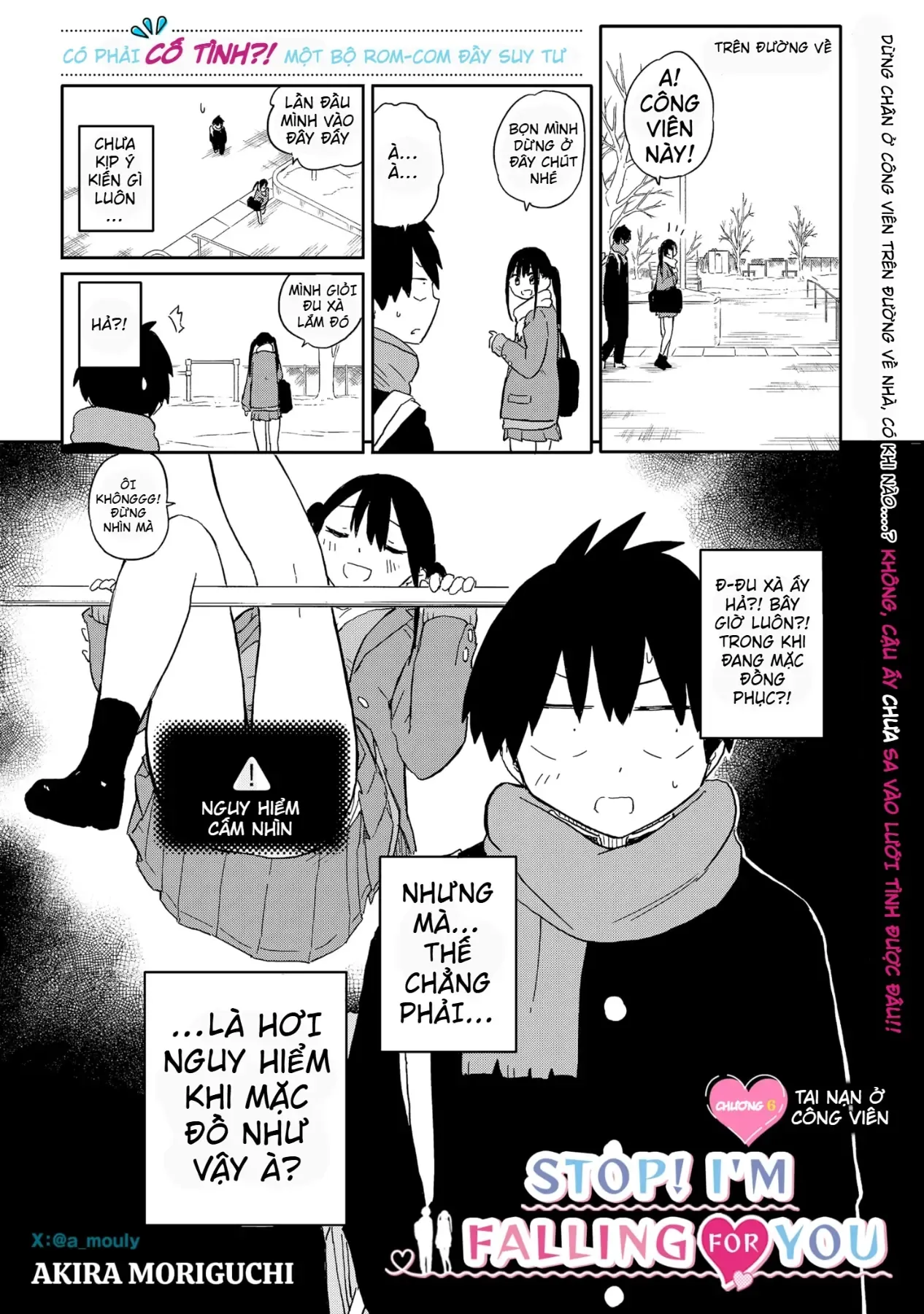 Dừng Lại Đi! Không Mình Đổ Cậu Mất !!! Chap 6 - Next Chap 7