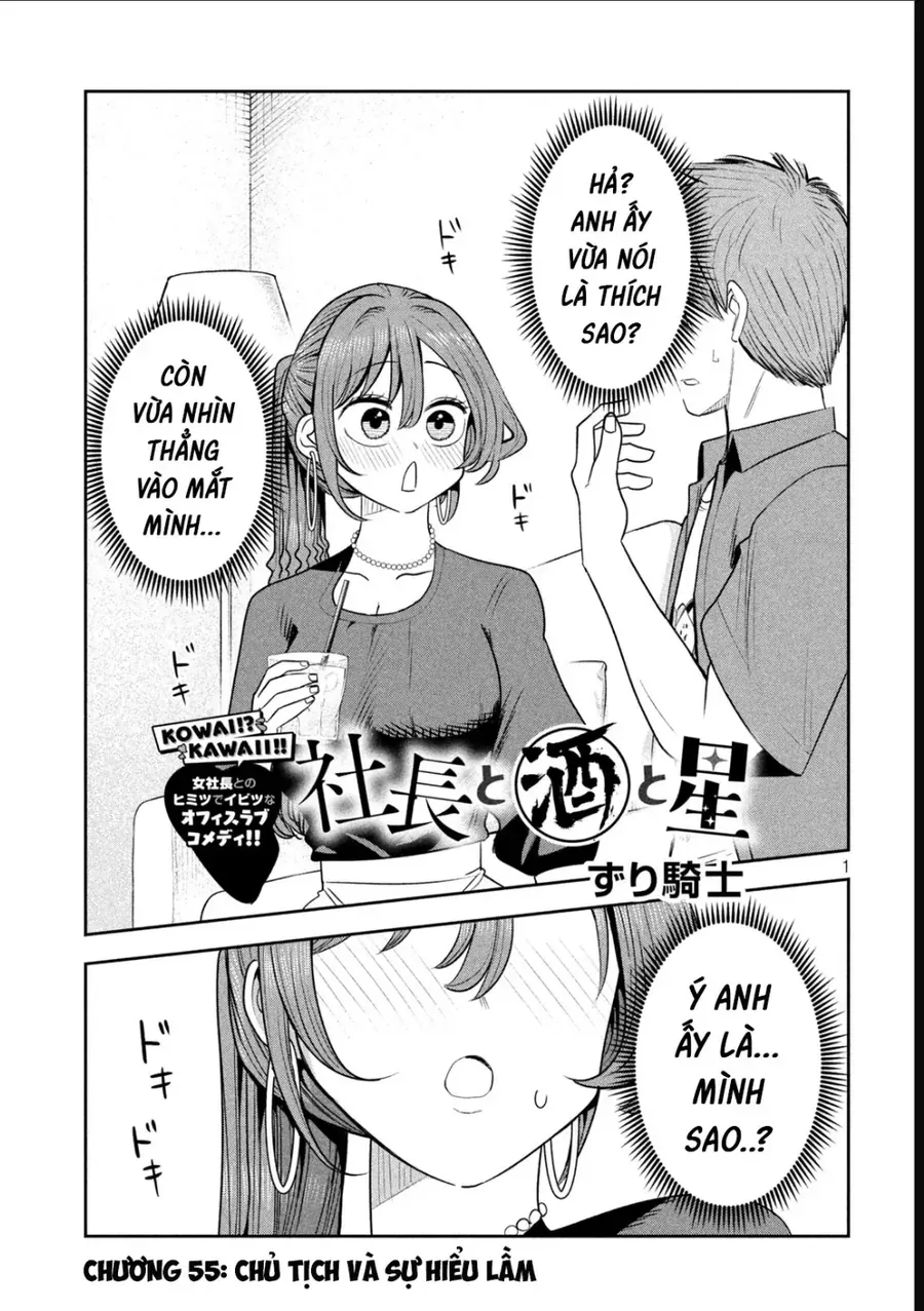 Chủ Tịch, Rượu Và Những Vì Sao Sáng Chap 55 - Next Chap 56