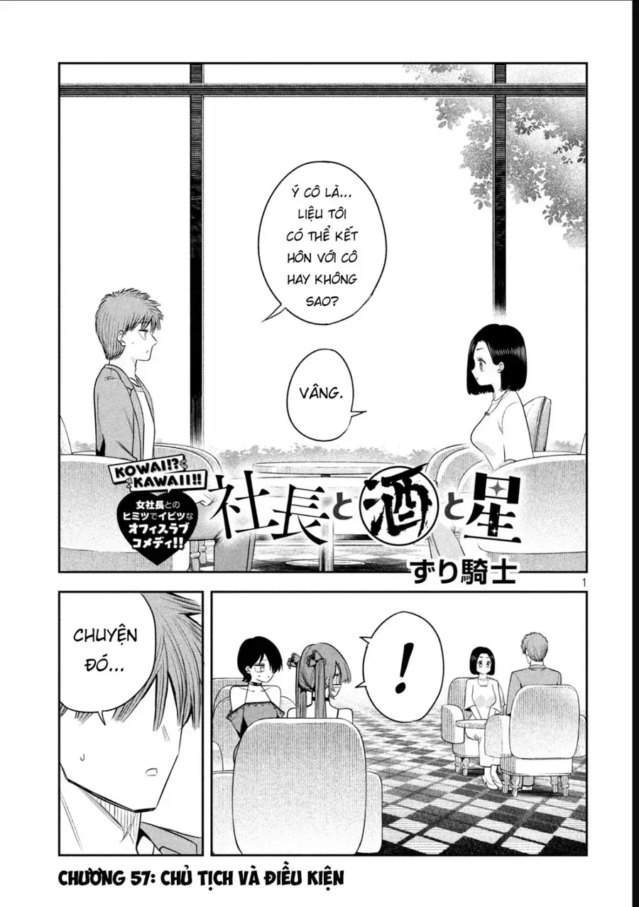 Chủ Tịch, Rượu Và Những Vì Sao Sáng Chap 57 - Next Chap 58