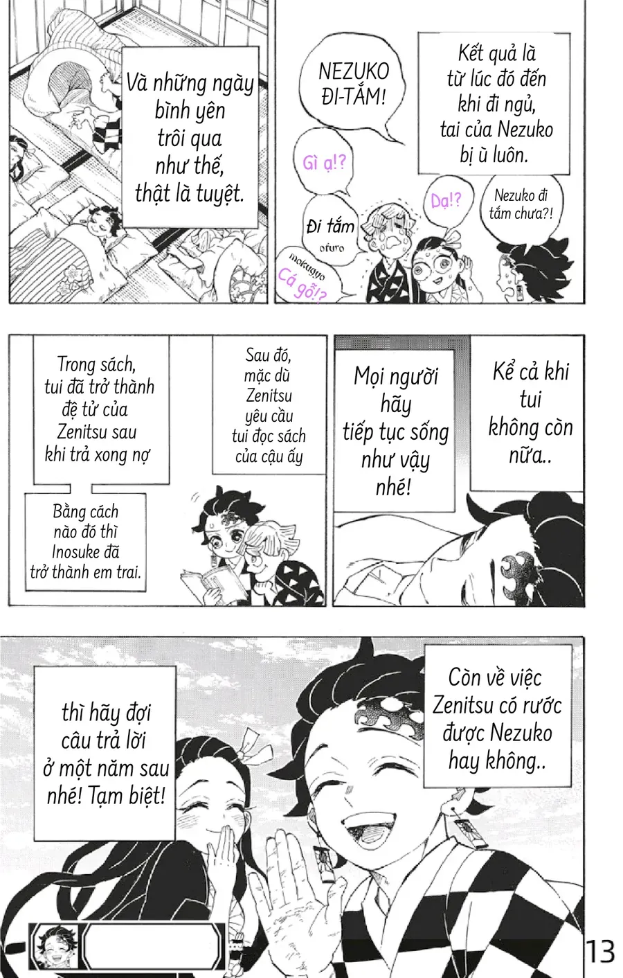 Thanh Gươm Diệt Quỷ Chap 205.9 - Next Chap 206.9