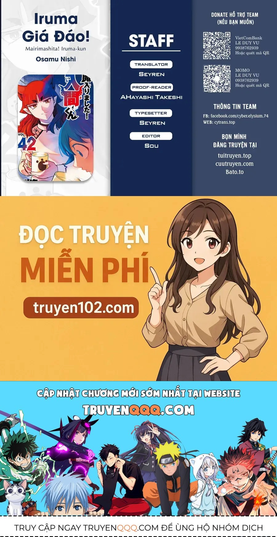 Chào Mừng Cậu Đến Trường Iruma-Kun Chap 432 - Next Chap 433