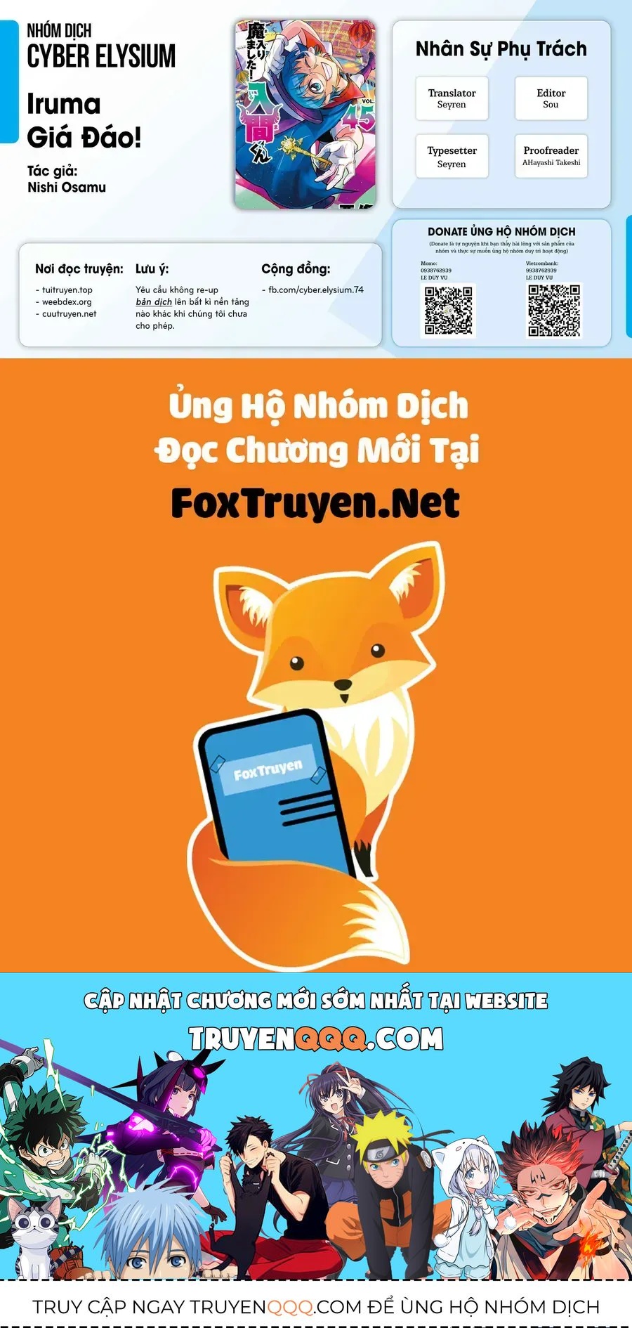 Chào Mừng Cậu Đến Trường Iruma-Kun Chap 437 - Next Chap 438