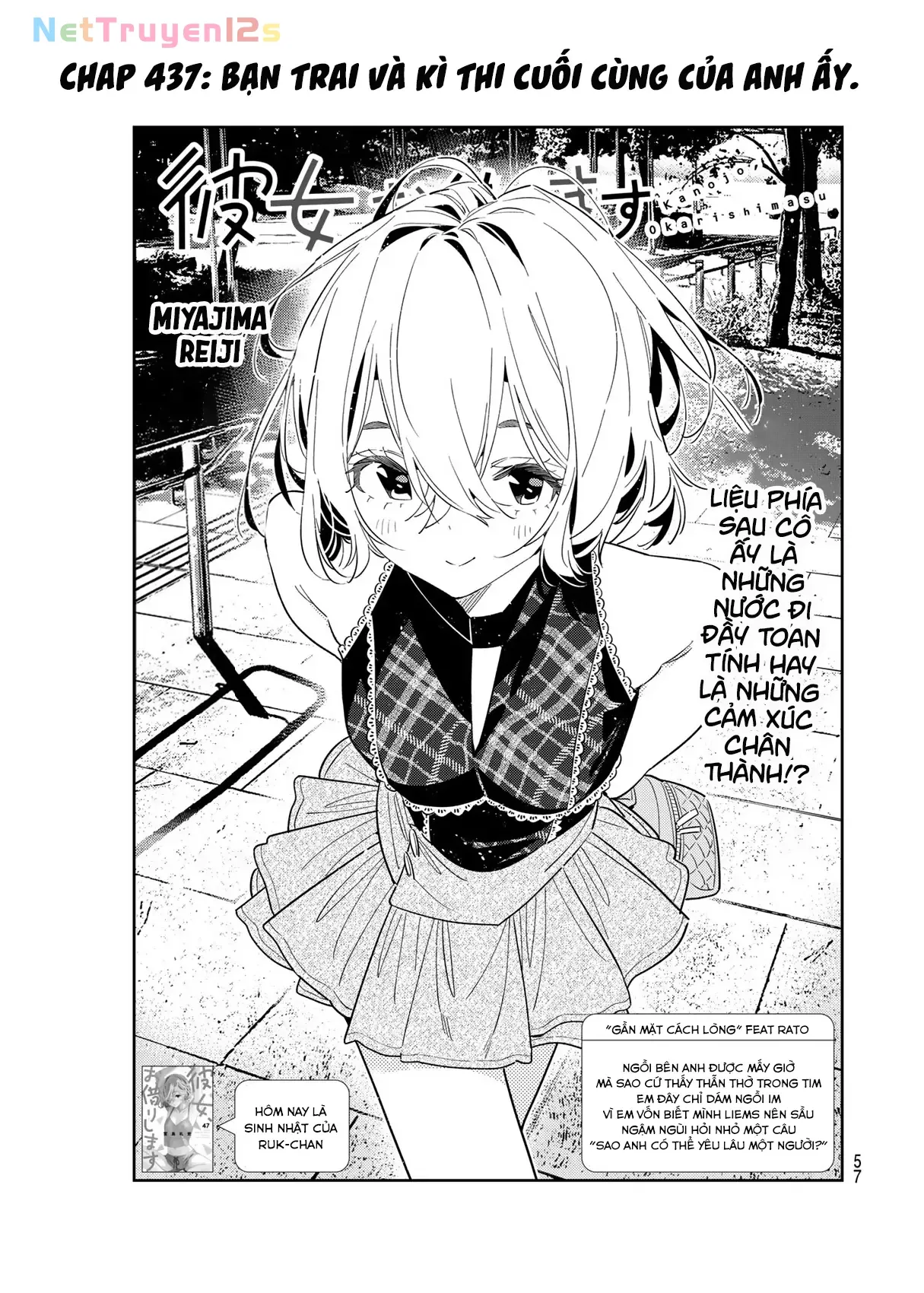 Dịch Vụ Thuê Bạn Gái Chap 437 - Next Chap 438