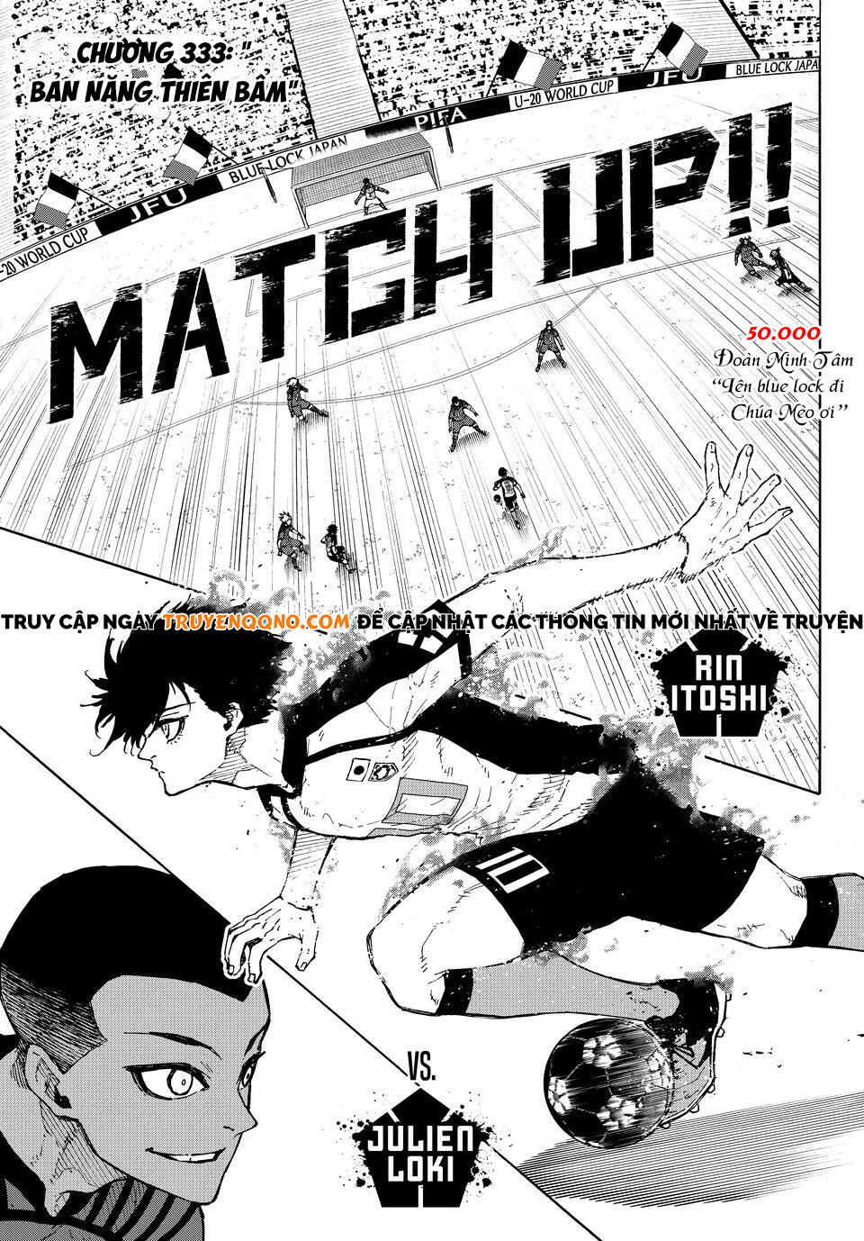 Thiên Tài Bóng Đá, Tiền Đạo Số 1 Chap 333 - Next Chap 334