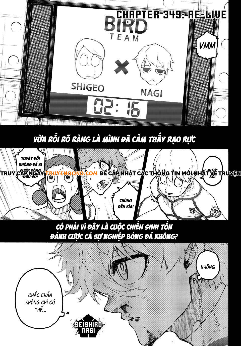 Thiên Tài Bóng Đá, Tiền Đạo Số 1 Chap 349 - Next Chap 350