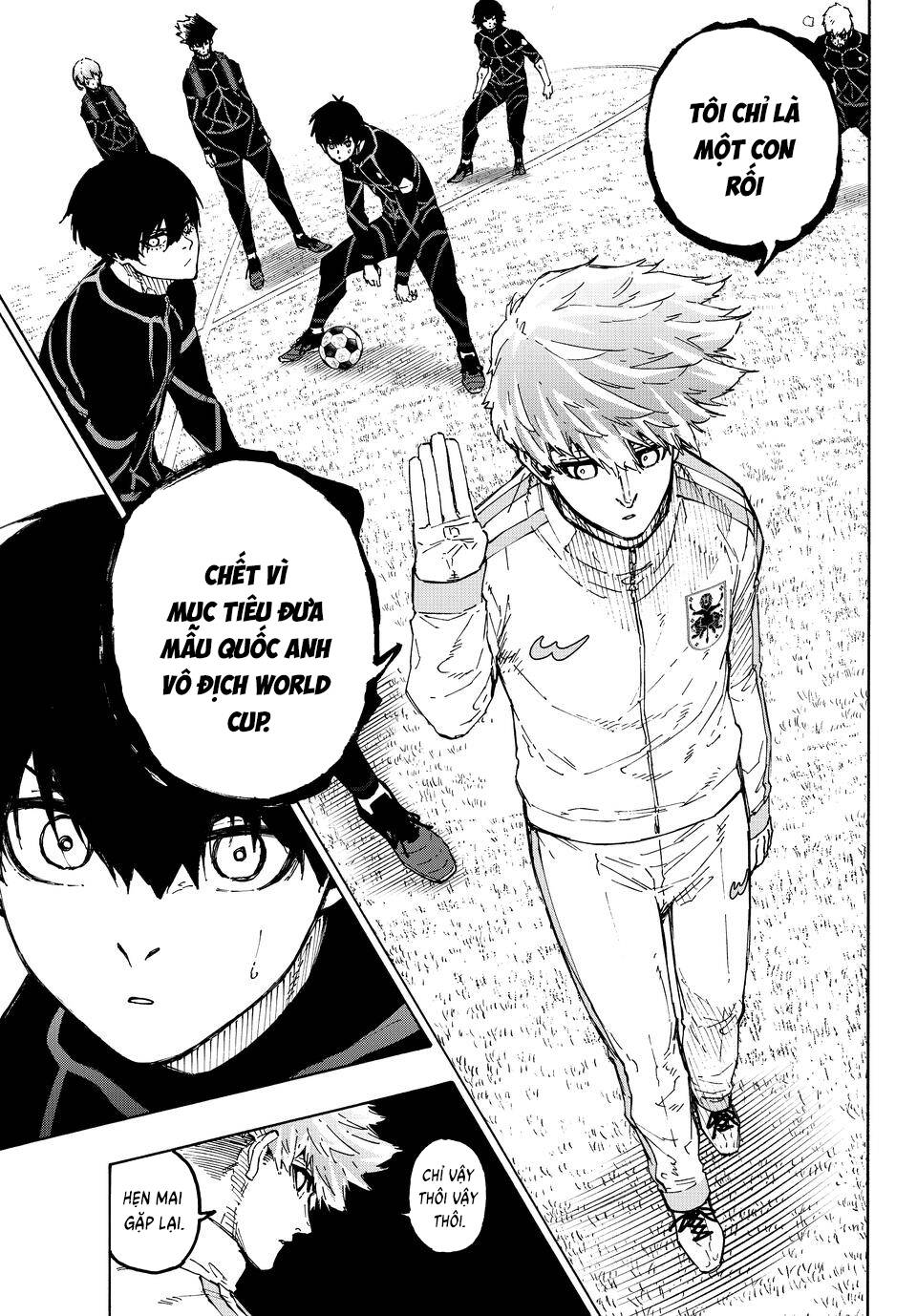 Thiên Tài Bóng Đá, Tiền Đạo Số 1 Chap 353 - Next Chap 354