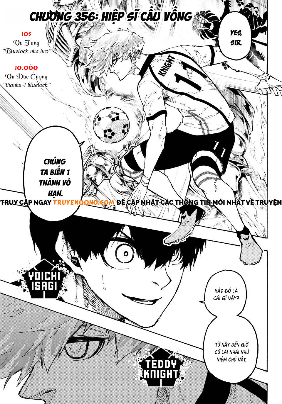 Thiên Tài Bóng Đá, Tiền Đạo Số 1 Chap 356 - Next Chap 357