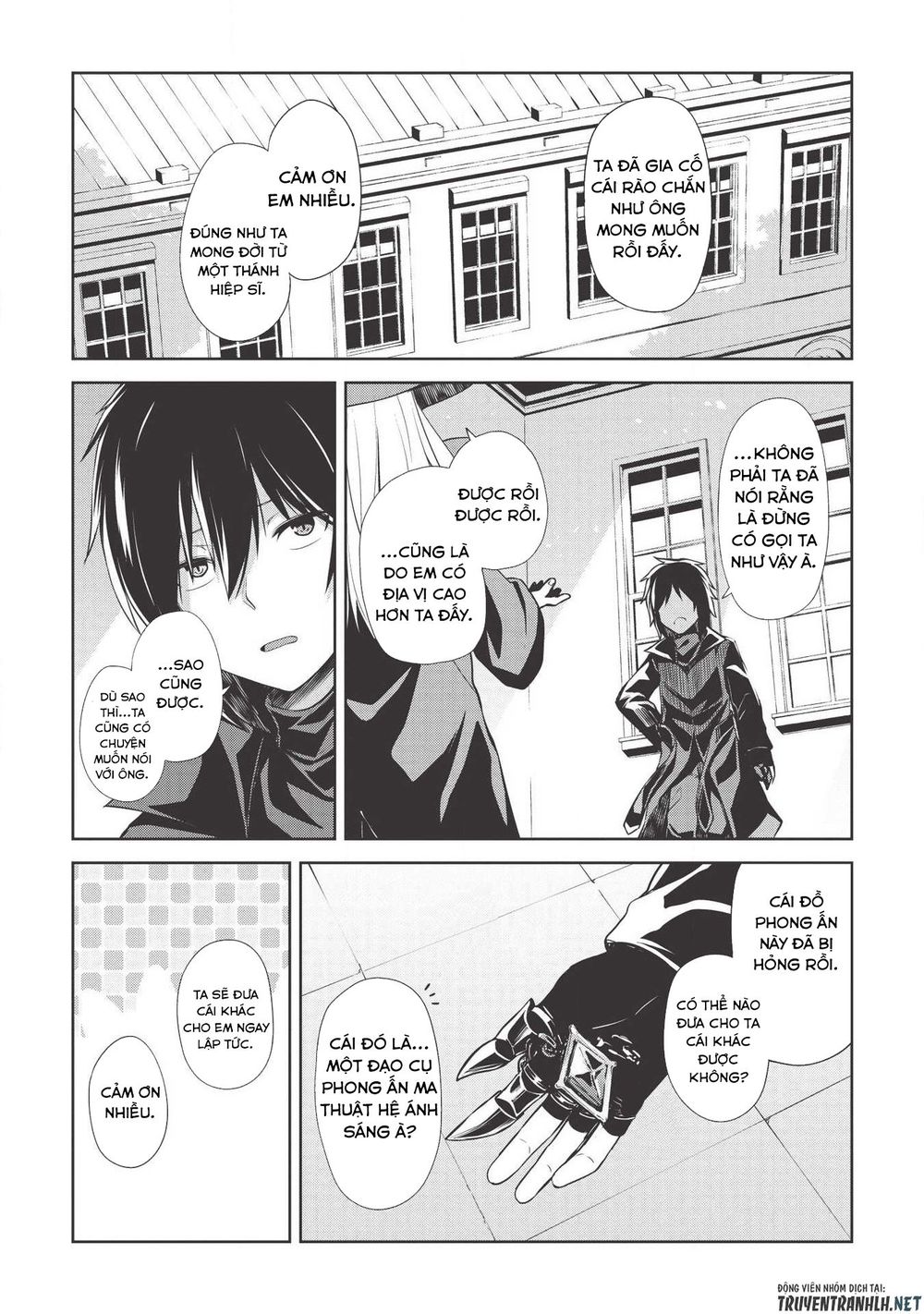 The Holy Knight's Dark Road Chap 4 - Next Chap 5