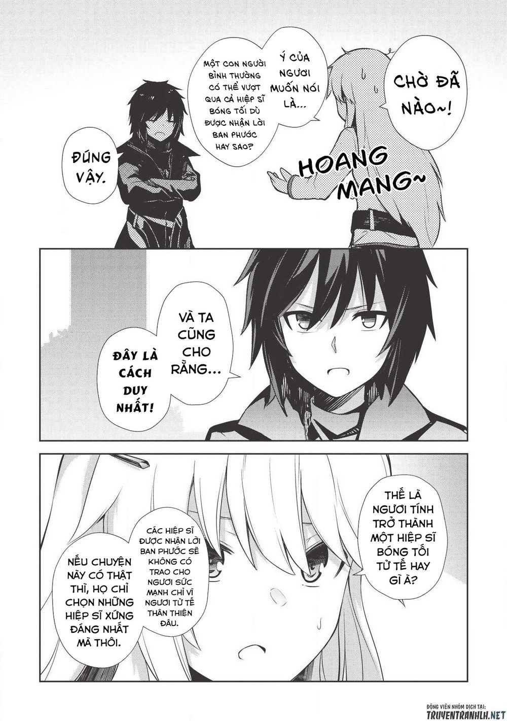 The Holy Knight's Dark Road Chap 5 - Next Chap 6