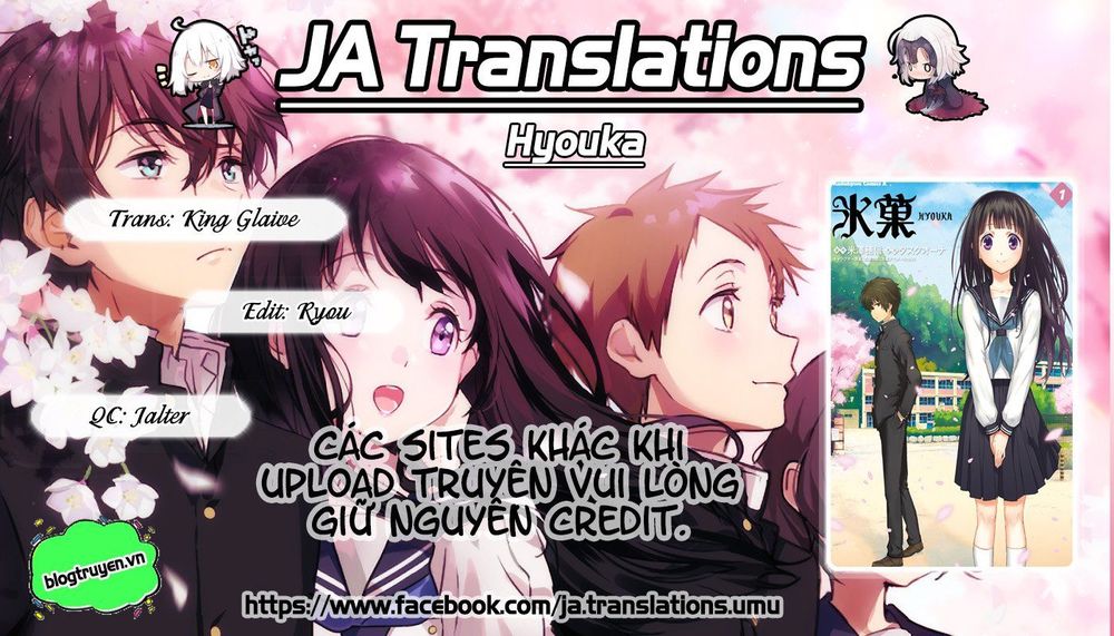 Hyouka Chap 79 - Next Chap 80