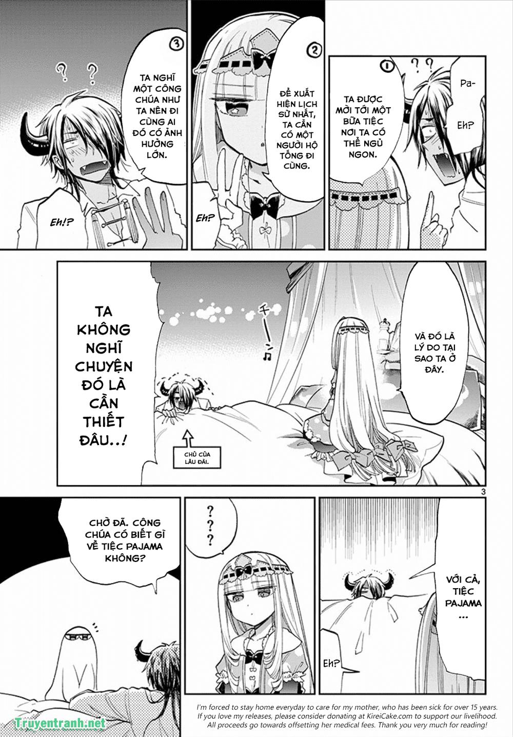 Ngủ Ngon Trong Lâu Đài Của Quỷ Chap 70 - Next Chap 71