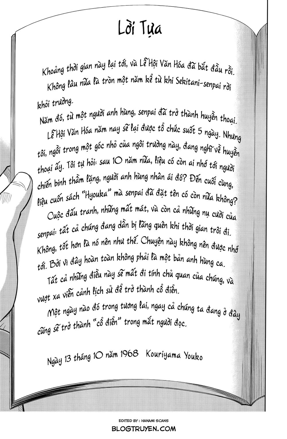 Hyouka Chap 7 - Next Chap 8