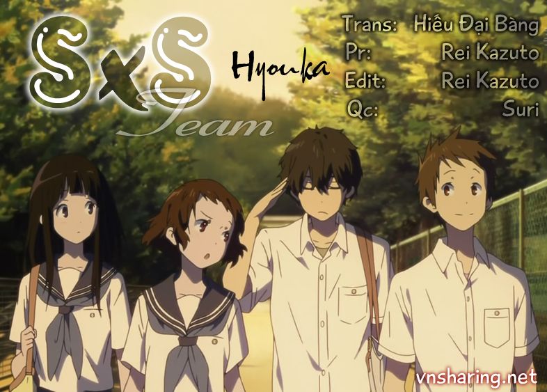 Hyouka Chap 1.1 - Next Chap 2.1