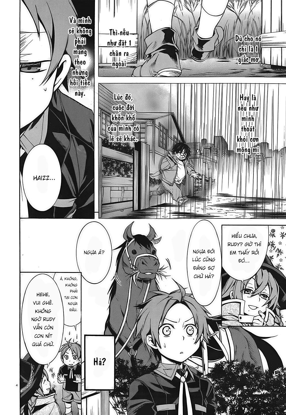 Chuyển Sinh Không Nghề Nghiệp: Tôi Sẽ Cố Gắng Hết Sức Nếu Tôi Đến Thế Giới Khác Chap 3 - Next Chap 4