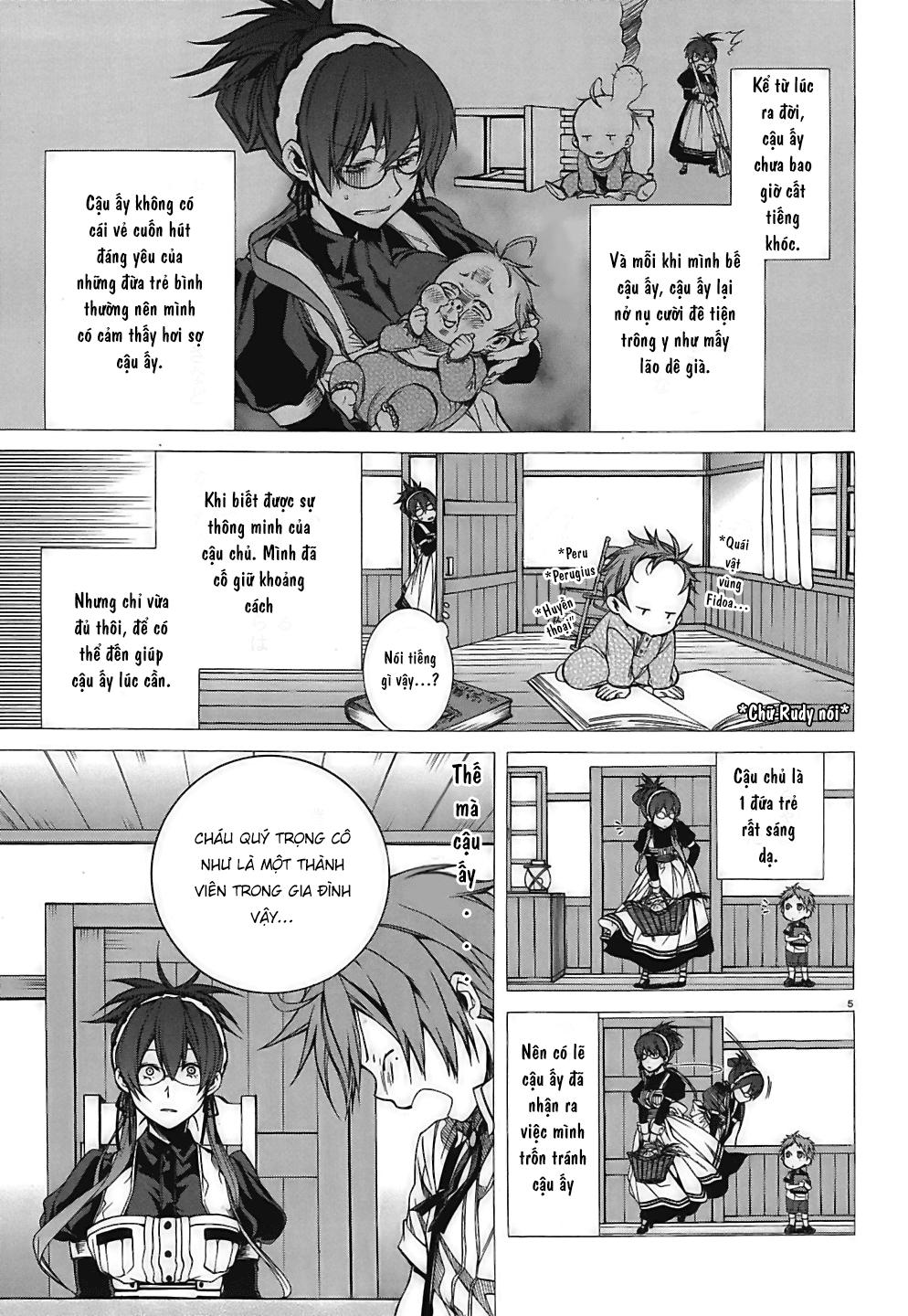 Chuyển Sinh Không Nghề Nghiệp: Tôi Sẽ Cố Gắng Hết Sức Nếu Tôi Đến Thế Giới Khác Chap 5.5 - Next Chap 6.5