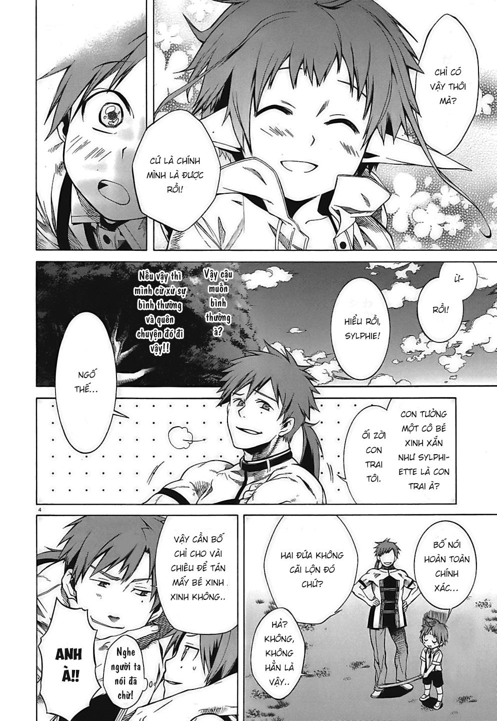 Chuyển Sinh Không Nghề Nghiệp: Tôi Sẽ Cố Gắng Hết Sức Nếu Tôi Đến Thế Giới Khác Chap 5 - Next Chap 6