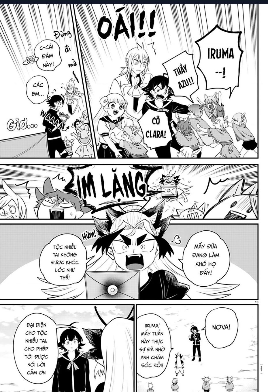 Chào Mừng Cậu Đến Trường Iruma-Kun Chap 370 - Next Chap 371