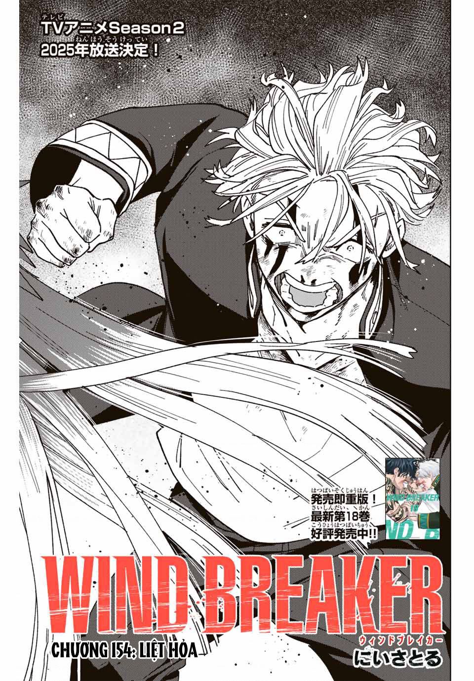 Wind Breaker (Nii Satoru) Chap 154 - Next Chap 155