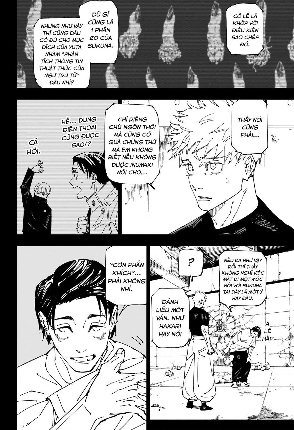 Chú Thuật Hồi Chiến Chap 267 - Next Chap 268