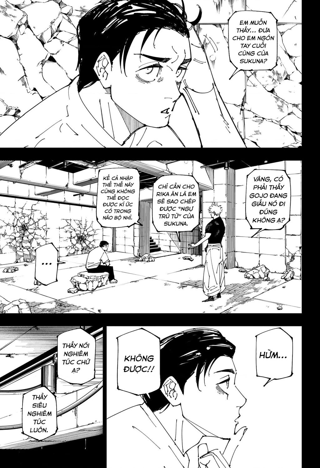 Chú Thuật Hồi Chiến Chap 267 - Next Chap 268