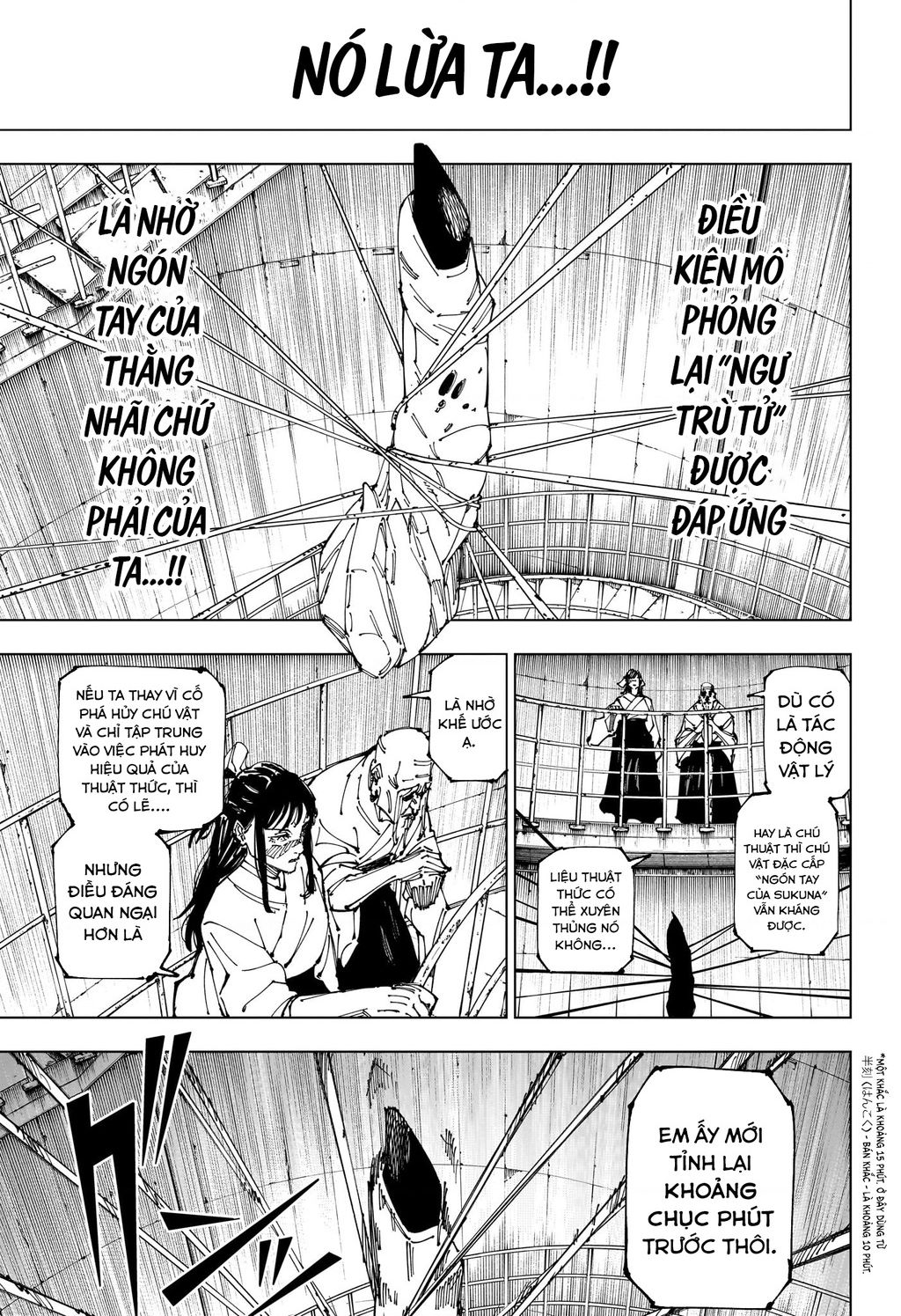 Chú Thuật Hồi Chiến Chap 267 - Next Chap 268