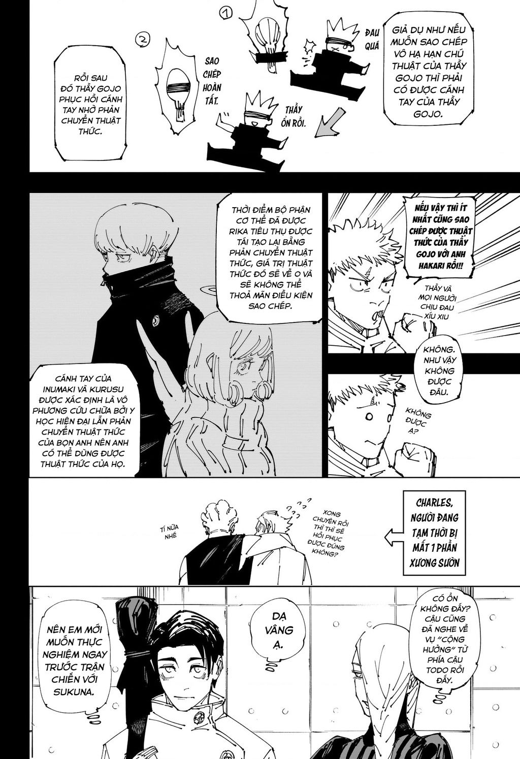 Chú Thuật Hồi Chiến Chap 267 - Next Chap 268