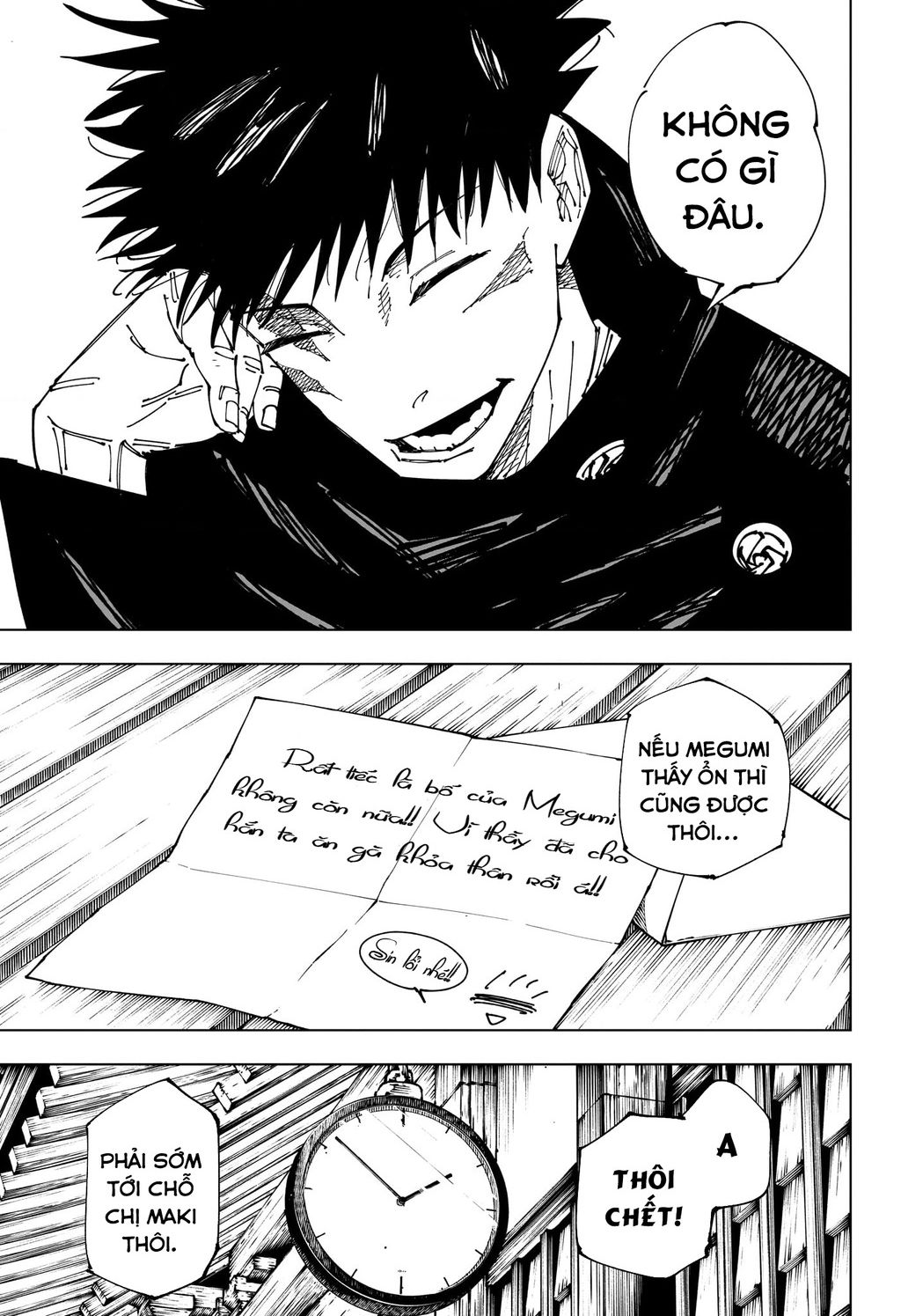 Chú Thuật Hồi Chiến Chap 268 - Next Chap 269