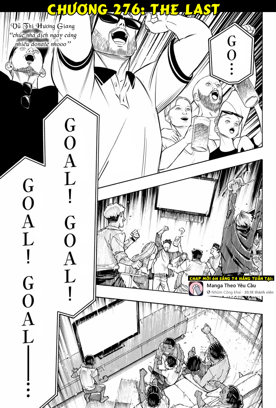 Thiên Tài Bóng Đá, Tiền Đạo Số 1 Chap 276 - Next Chap 277