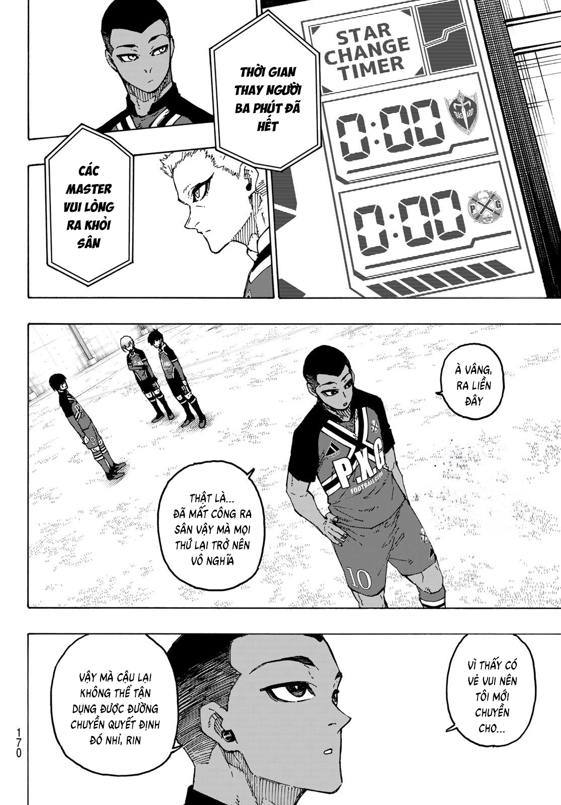 Thiên Tài Bóng Đá, Tiền Đạo Số 1 Chap 284 - Next Chap 285