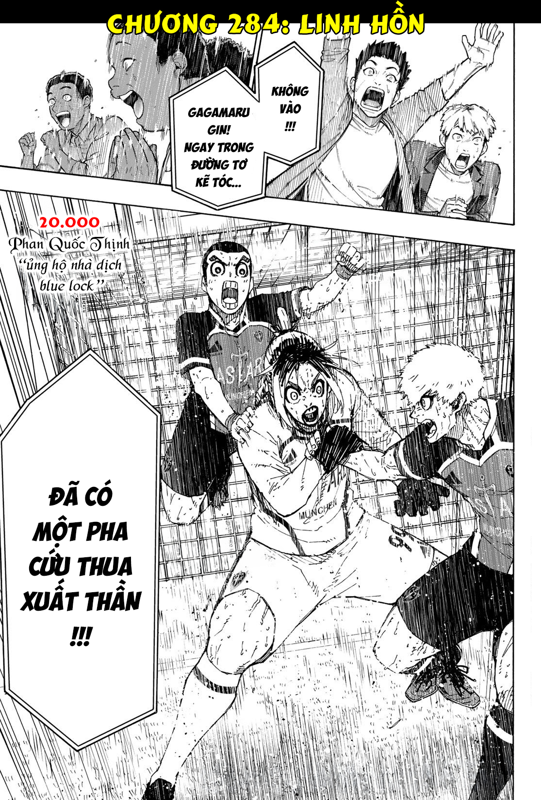Thiên Tài Bóng Đá, Tiền Đạo Số 1 Chap 284 - Next Chap 285
