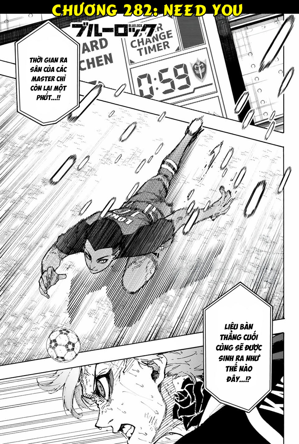 Thiên Tài Bóng Đá, Tiền Đạo Số 1 Chap 282 - Next Chap 283