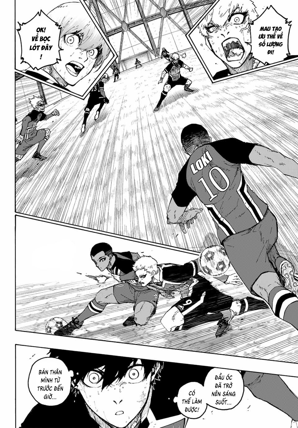 Thiên Tài Bóng Đá, Tiền Đạo Số 1 Chap 282 - Next Chap 283