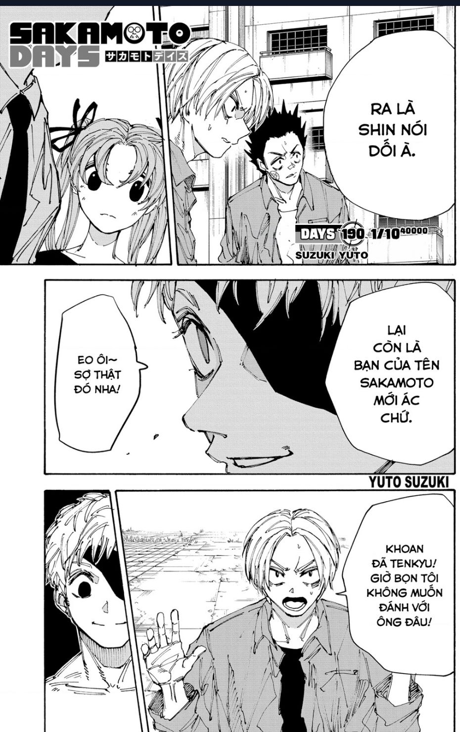 Sakamoto Days Chap 190 - Next Chap 191