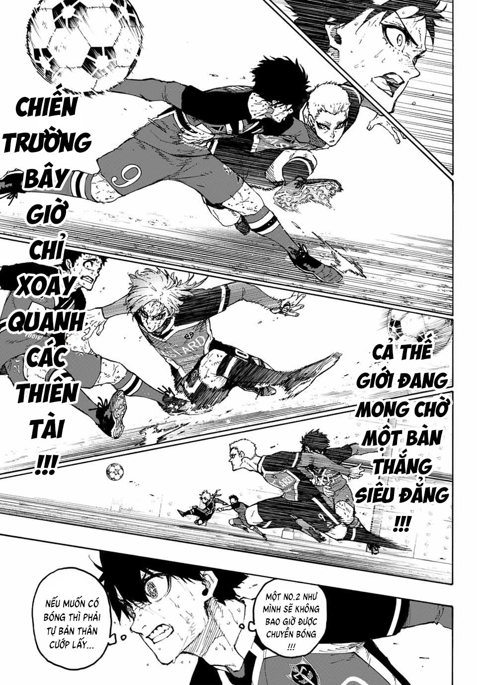 Thiên Tài Bóng Đá, Tiền Đạo Số 1 Chap 281 - Next Chap 282