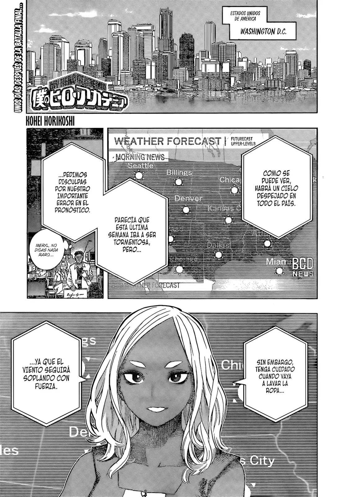 Boku no Hero Academia Chap 424 - Next Chap 425