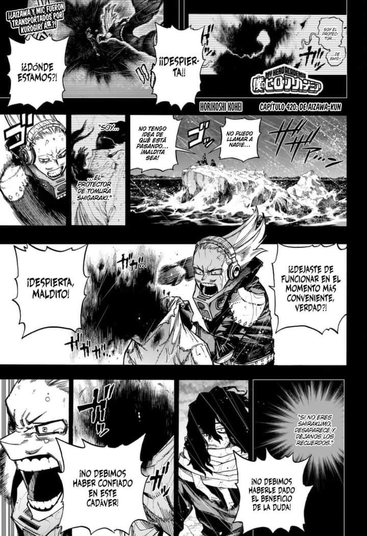 Boku no Hero Academia Chap 420 - Next Chap 421